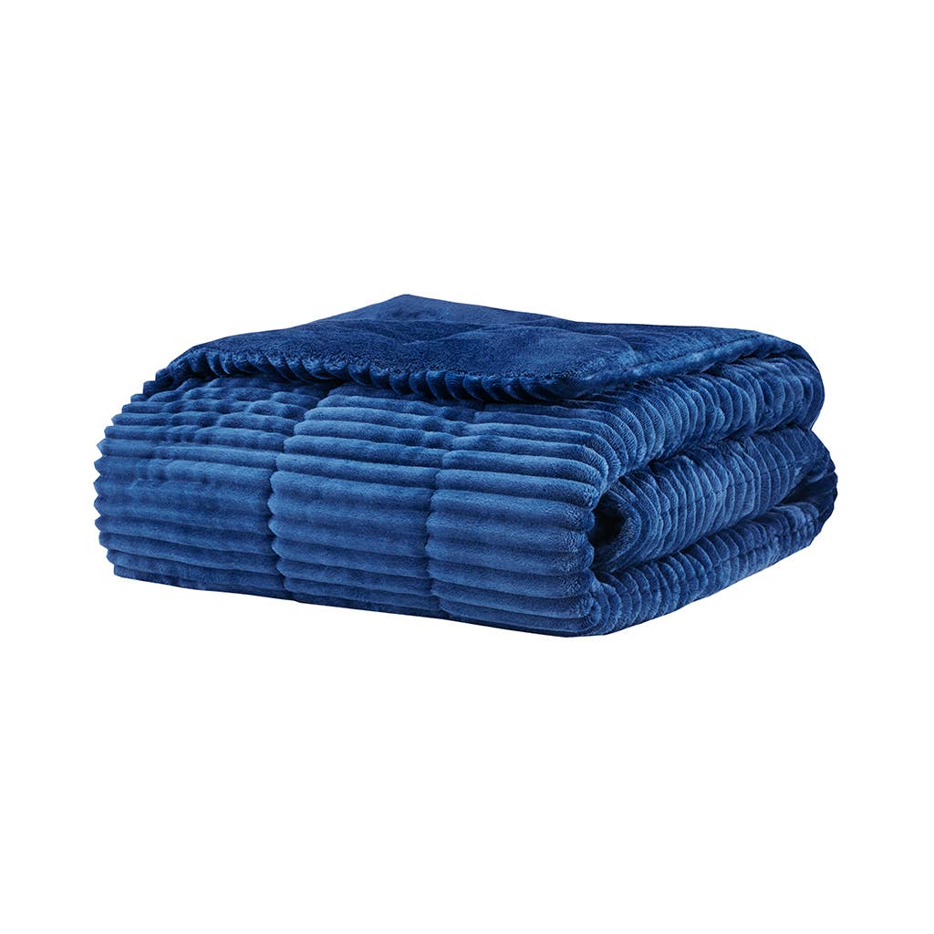 Corduroy Plush 60x70" Winter Warm Throw Blanket