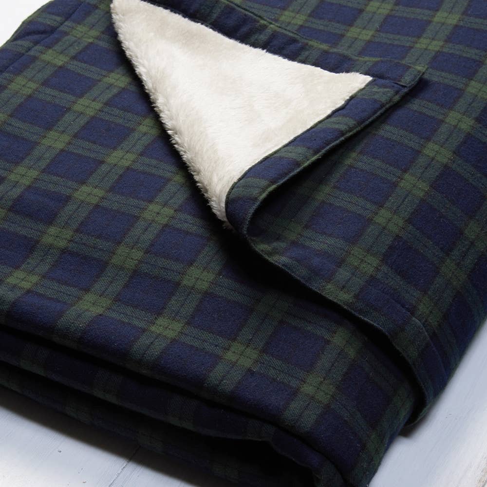 Irish Country Flannel Blanket
