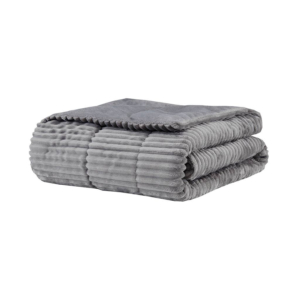 Corduroy Plush 60x70" Winter Warm Throw Blanket