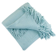Fennco Styles Super Soft Faux Cashmere Throw Blanket / Turquoise