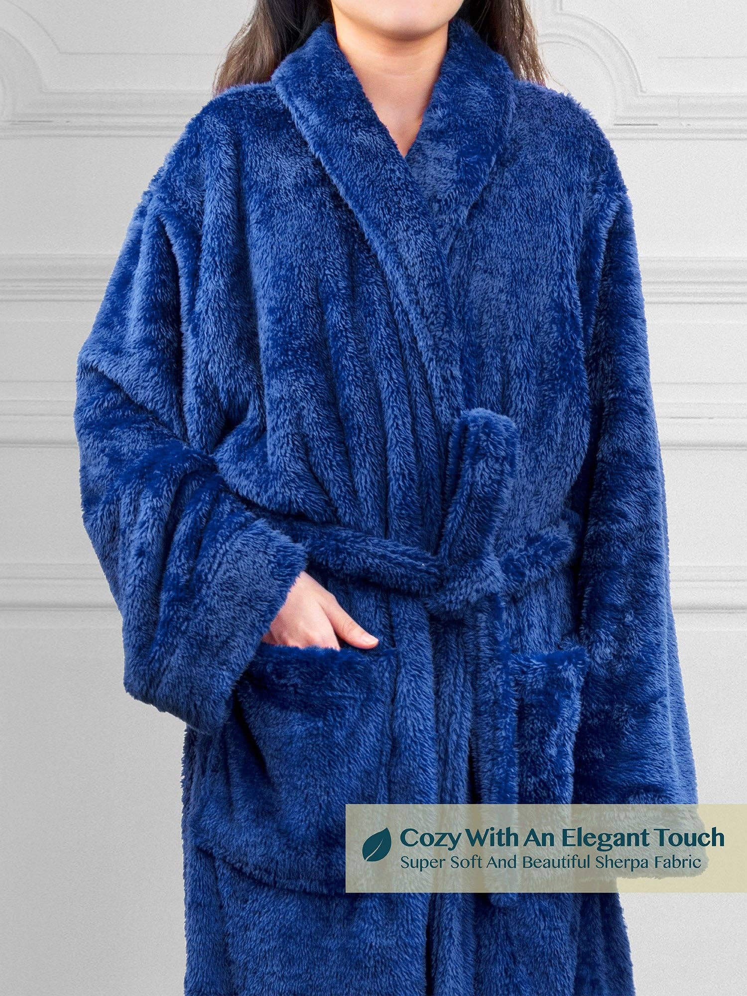 Women's Sherpa Fluffy Robe