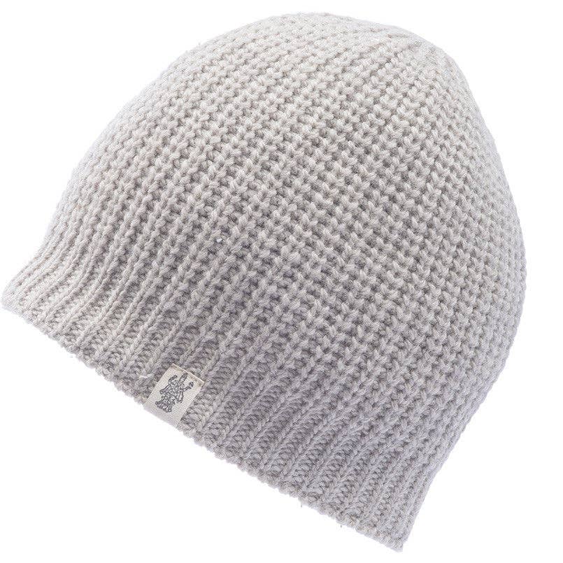 Cardigan knit beanie