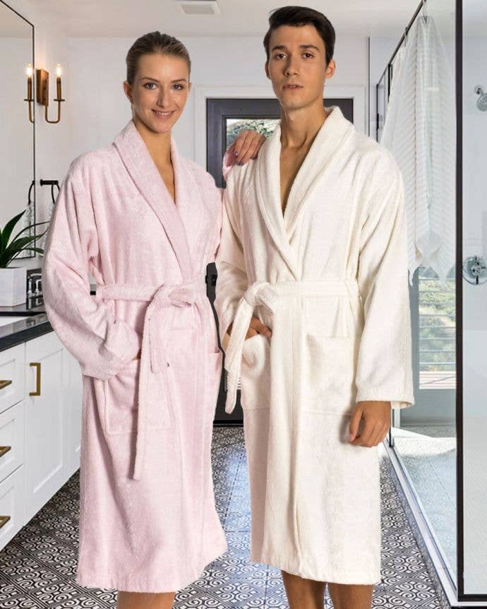East'N Blue Sultan Bamboo Unisex Turkish Bathrobe