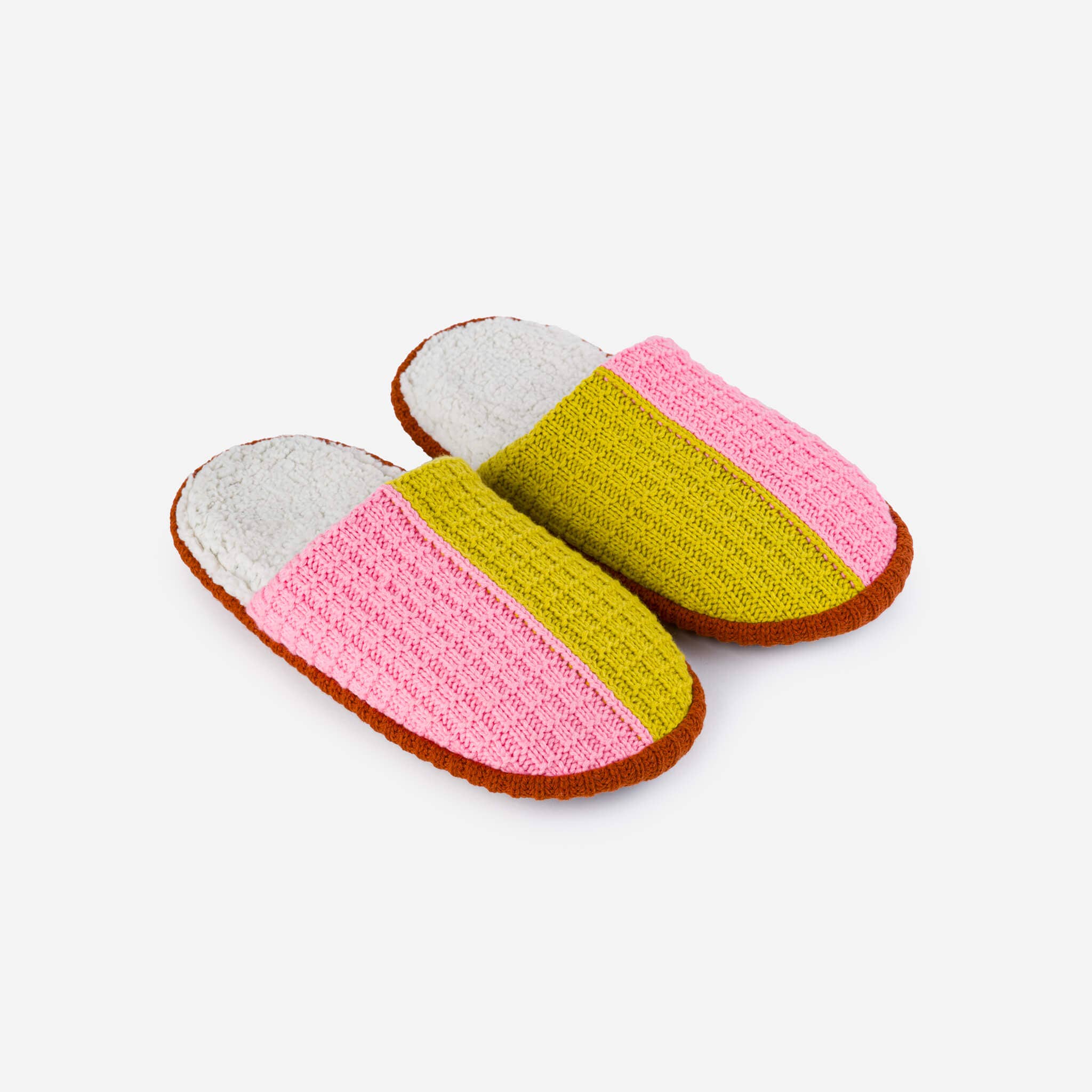 Colorblock Mule Slippers