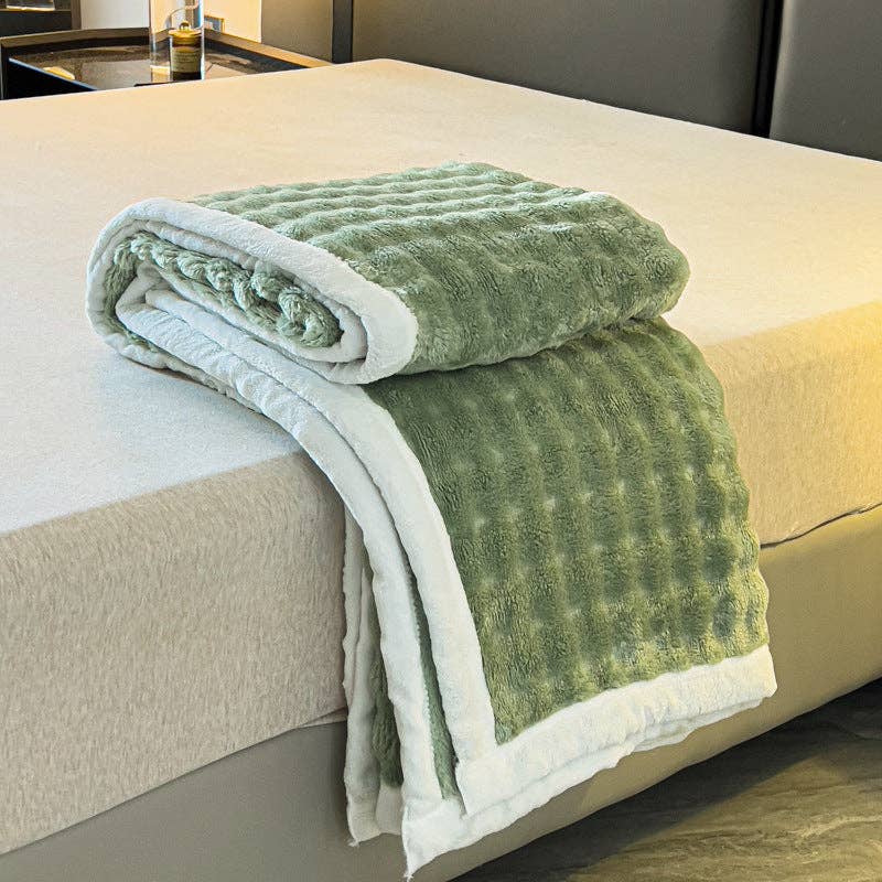 Home Decor Coral Fleece Soft Blanket SKABL4258