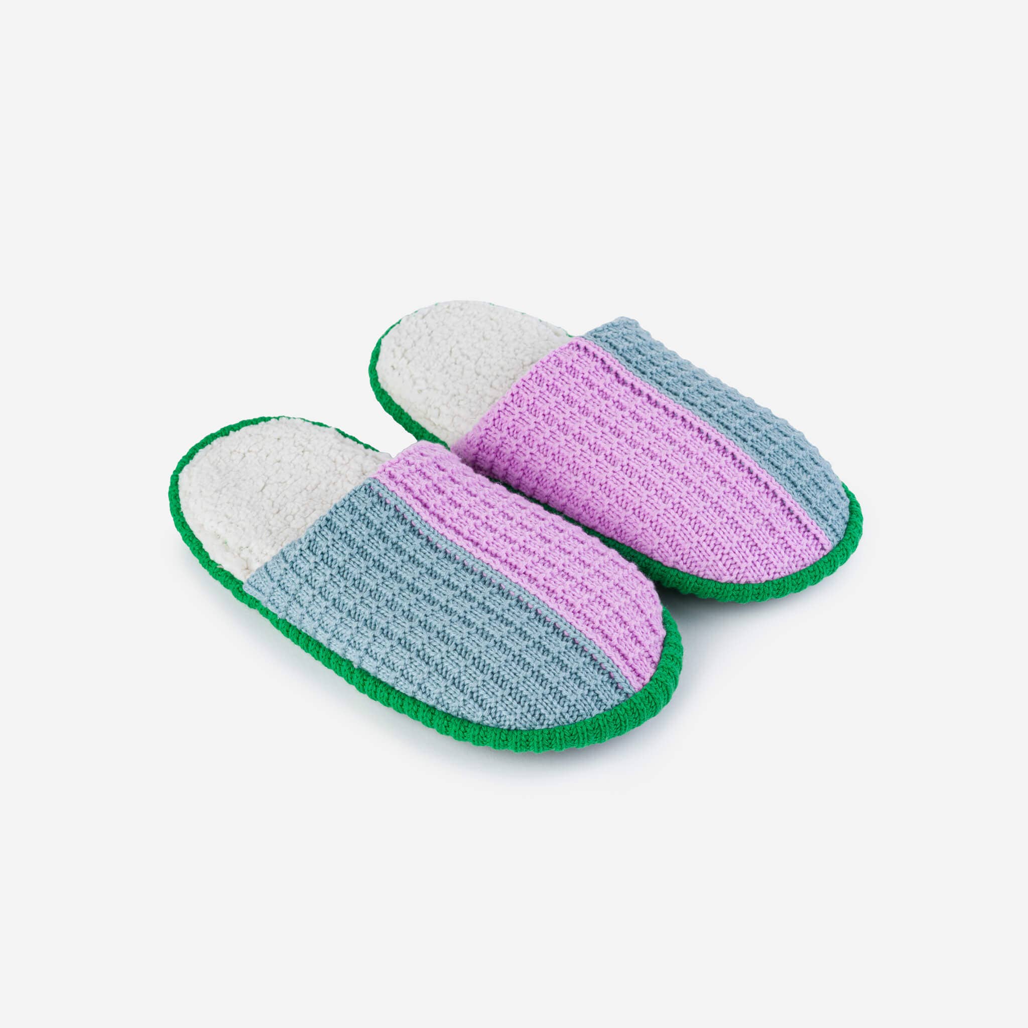 Colorblock Mule Slippers
