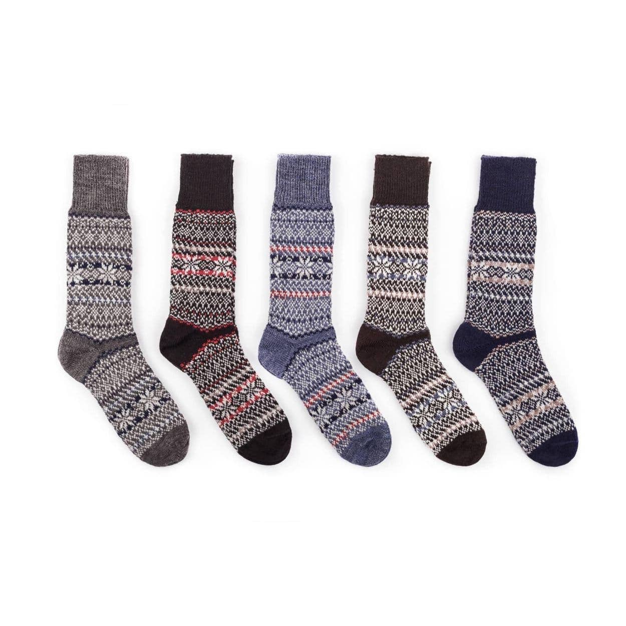 Nordic Socks Merino Wool 5 Pairs PERFORM™ Warm (Sigrid) - Un