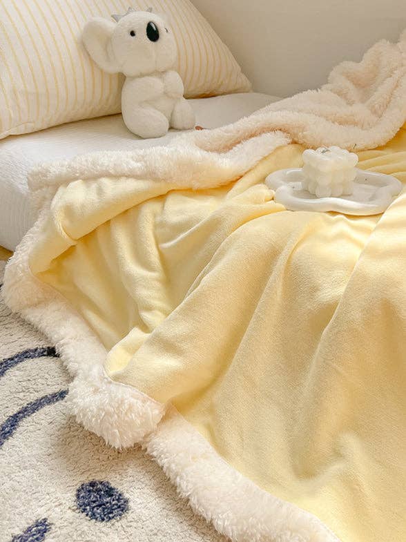 Home Decor Coral Fleece Soft Blanket SKABL4249