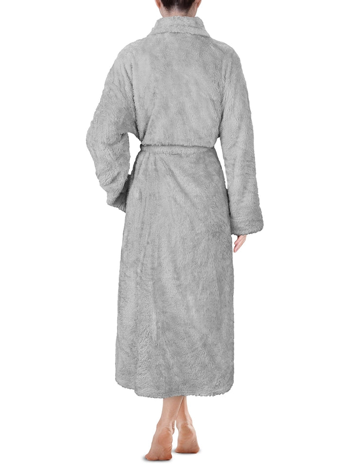 Pavilia Sherpa Fleece Women's Robe